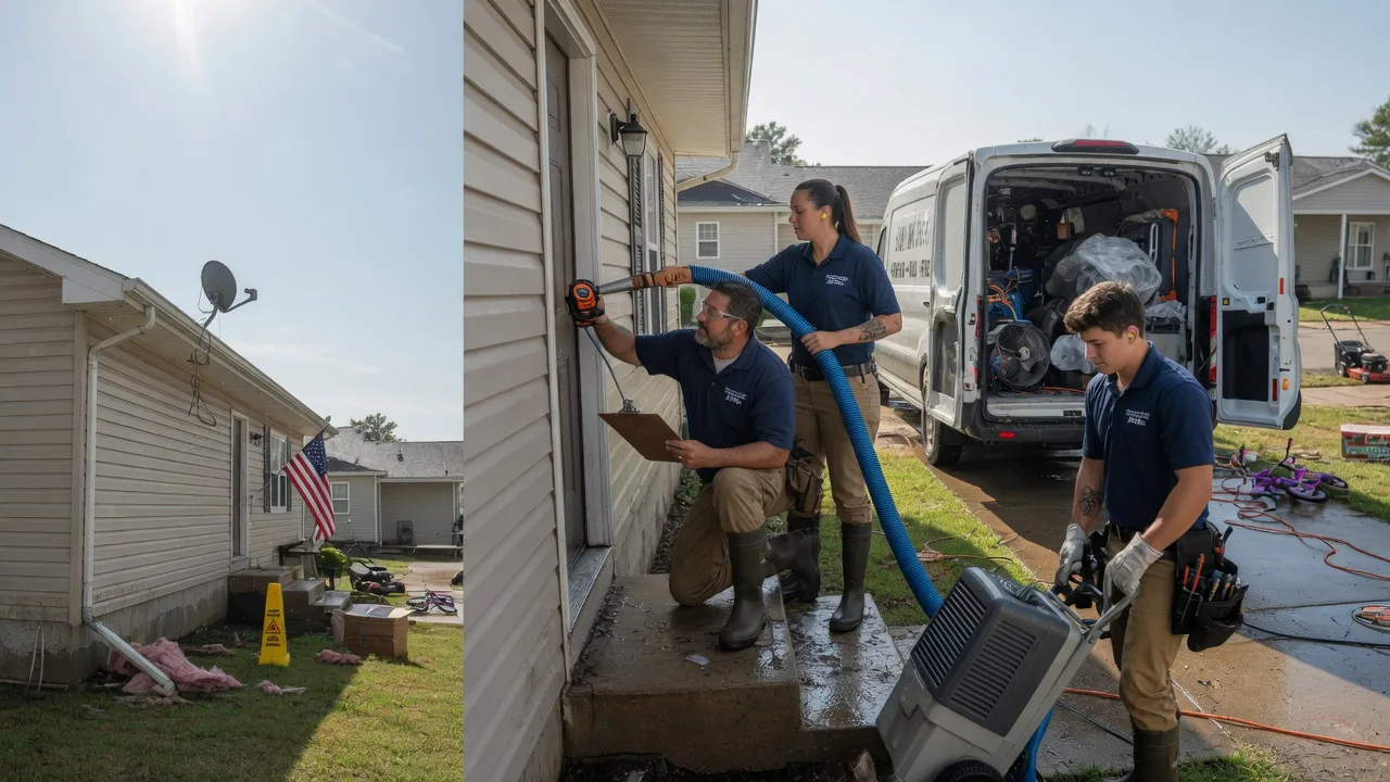 Ceiling Water Damage Restoration in Weir, KS near me